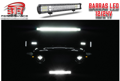La luz que proporcionan las nuevas barras LED de BTR es tan potente que alumbra hasta 10 veces más que un foco de alta potencia en color súper blanco.